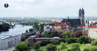 Rio Elba, Catedral de Magdeburg