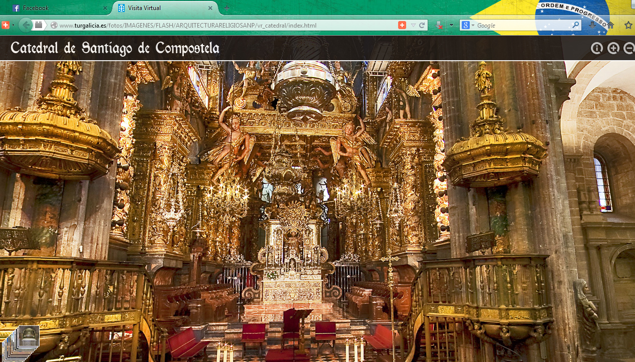 Visita Virtual a Catedral de Santiago de Compostela