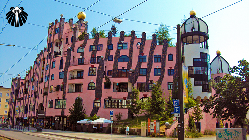 Casa de Hundertwasser ou Cidadela Verde
