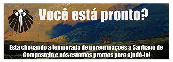 Cartaz promocional do Caminho de Santiago de Compostela